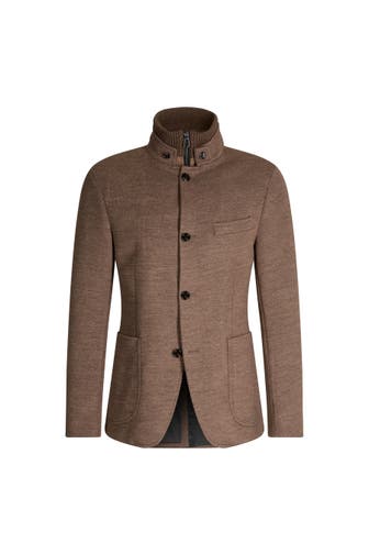 JOOP! Business-Sakko Hectar braun meliert Slim Fit