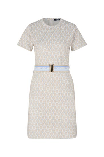 JOOP! Casual-Kleid Trish creme/beige/hellblau