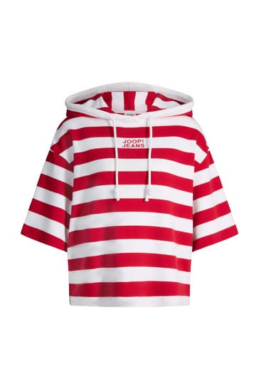 JOOP! Hoodie Timira rot/weiß gestreift