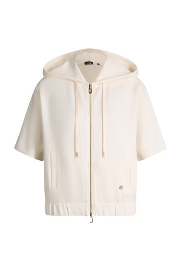 JOOP! Sweatjacke Thérèse offwhite