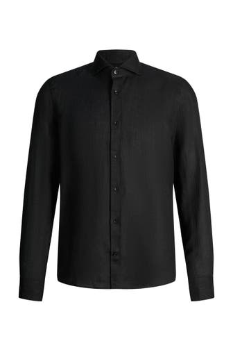 JOOP! Business-Hemd Pai schwarz Slim Fit