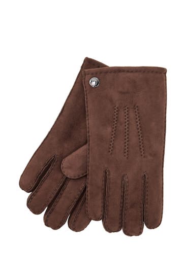JOOP! Handschuhe Lammfell Handschuhe braun