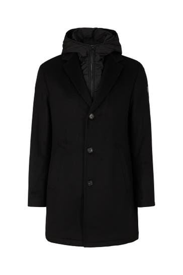 JOOP! Wollmantel 'Mailor' schwarz