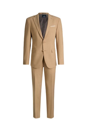 JOOP! Anzug Finch Brad camel Modern Fit