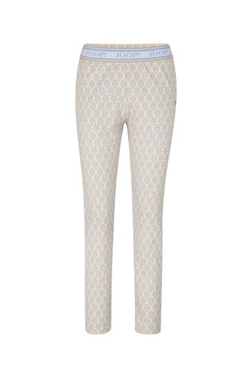JOOP! Joggpant Tulla creme/beige/hellblau Loose Fit