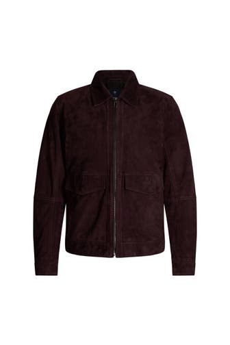 JOOP! Lederjacke Kai dunkellila