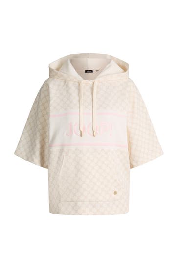 JOOP! Hoodie Taisa beige/rosé gemustert