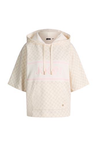 JOOP! Hoodie Taisa beige/rosé gemustert