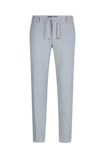 JOOP! Sweatpant Sake hellblau gemustert Slim