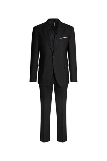 JOOP! Anzug Travel Herby-Blayr schwarz Slim Fit
