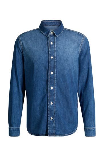 JOOP! Jeanshemd Jiro denimblau Regular Fit