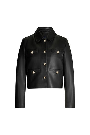 JOOP! Lederjacke Lia schwarz