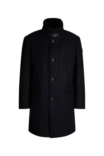 JOOP! Wollmantel Mikos navy