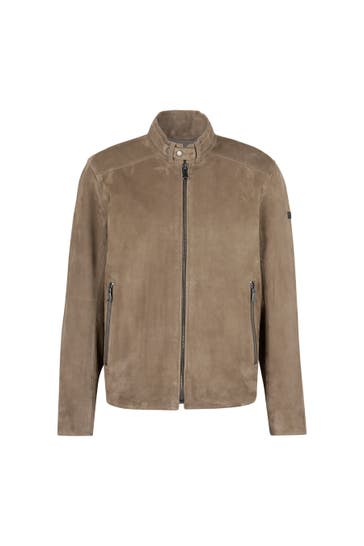 JOOP! Lederjacke Kya hellbraun