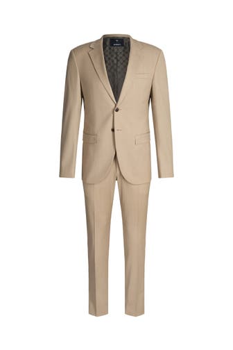 JOOP! Anzug Damon-Gun beige Extra Slim Fit