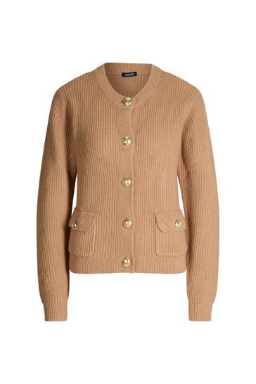 JOOP! Strickjacke Kimberly beige