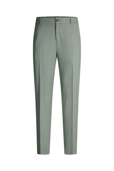 JOOP! Business-Hose River grün meliert Straight