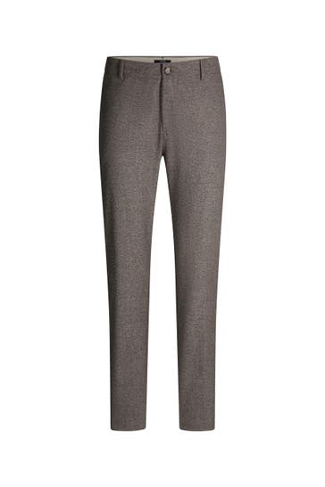JOOP! Stoffhose Hank taupe meliert Slim