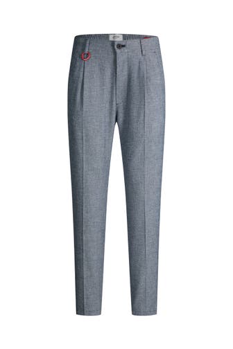 JOOP! Stoffhose Lead navy meliert Wide/ Loose Fit