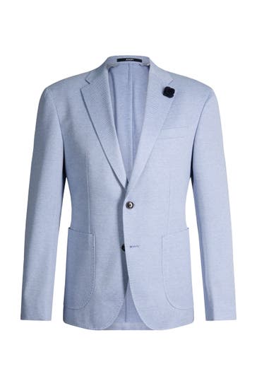 JOOP! Business-Sakko Hoverest hellblau Slim Fit