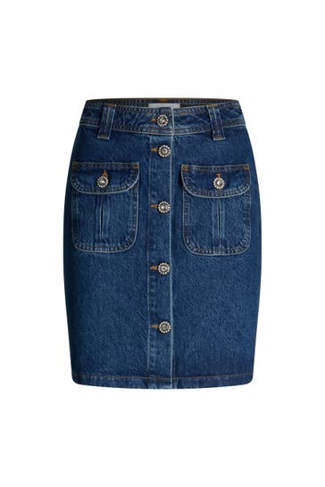 JOOP! Jeansrock Rosa denimblau