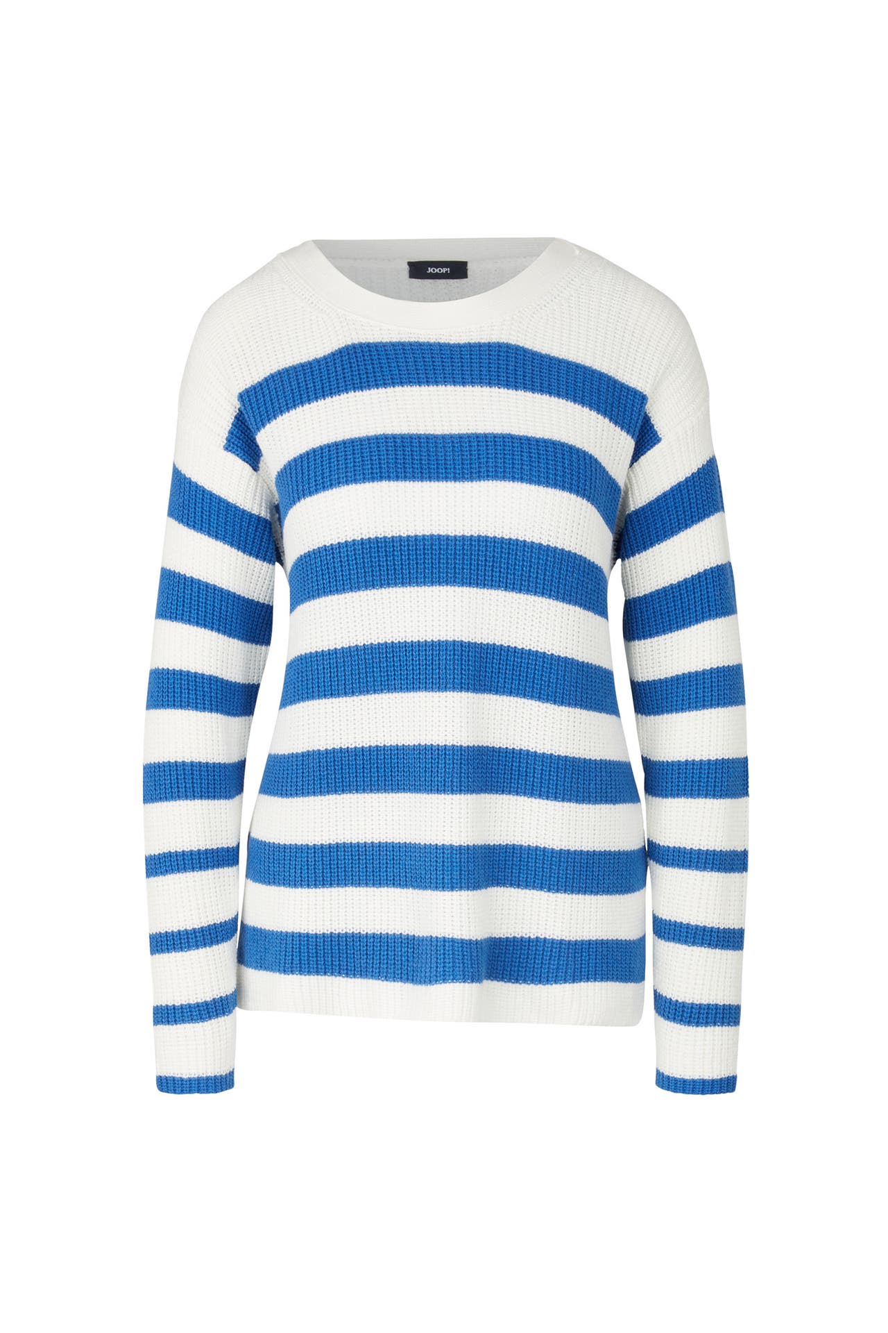 JOOP! Pullover Strickpullover in Blau/Offwhite gestreift blau/offwhite gestreift, Bild 1