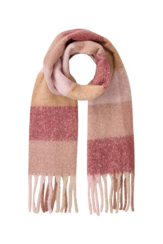 JOOP! Schal Agustina rosé/beige kariert