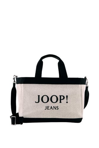 JOOP! Handtasche Calduccio Tela Yvette creme/schwarz