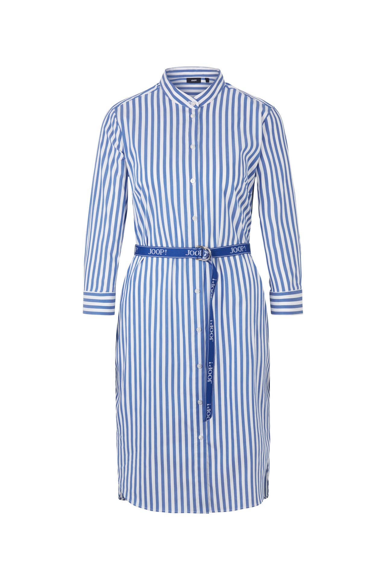 JOOP! Casual-Kleid Blusen-Kleid in Grün/Weiß gestreift blau/weiß, Bild 1