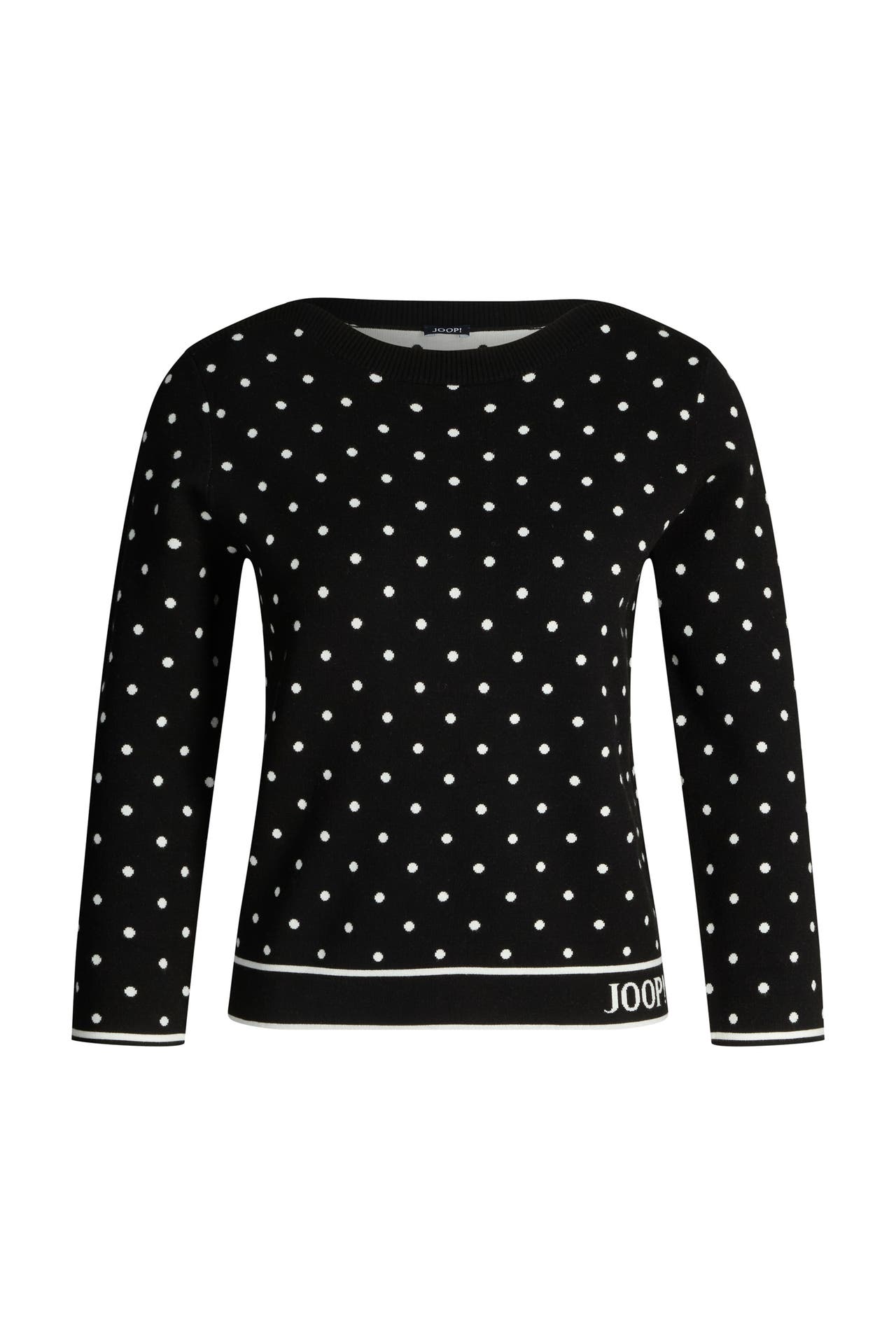 JOOP! Pullover Konstantina schwarz/weiß gepunktet, Bild 1