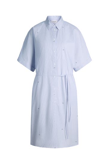JOOP! Casual-Kleid Davinia blau/weiß gestreift