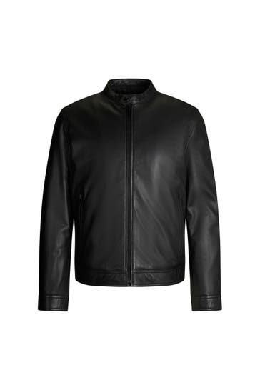 STRELLSON Lederjacke Jace schwarz