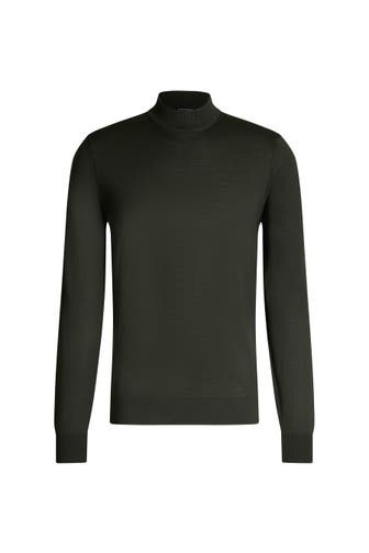 STRELLSON Pullover Marek dunkelgrün