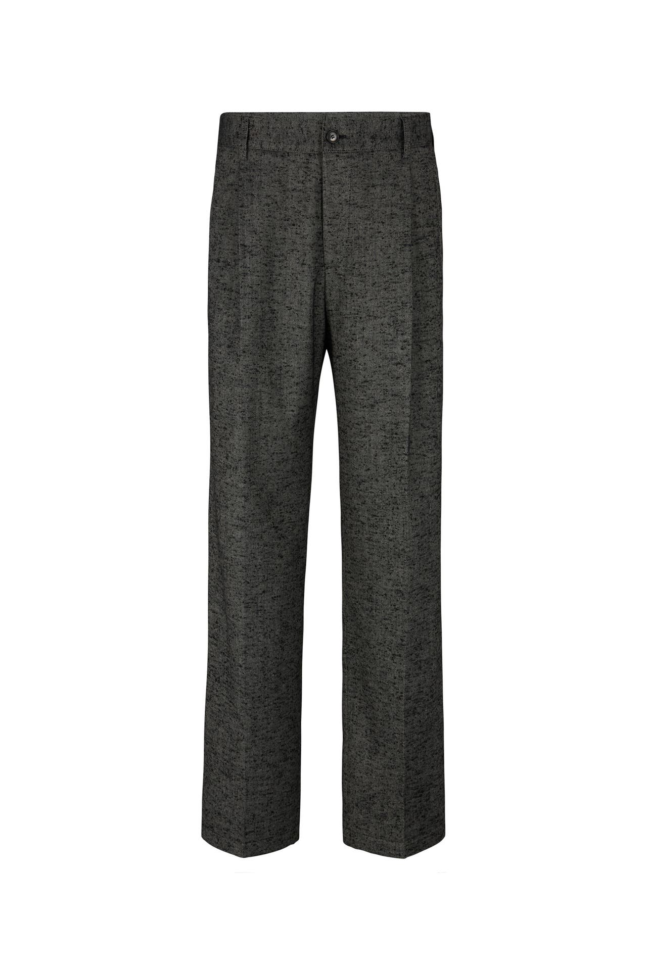 STRELLSON Business-Hose Jarod anthrazit gemustert Wide/ Loose Fit, Bild 1