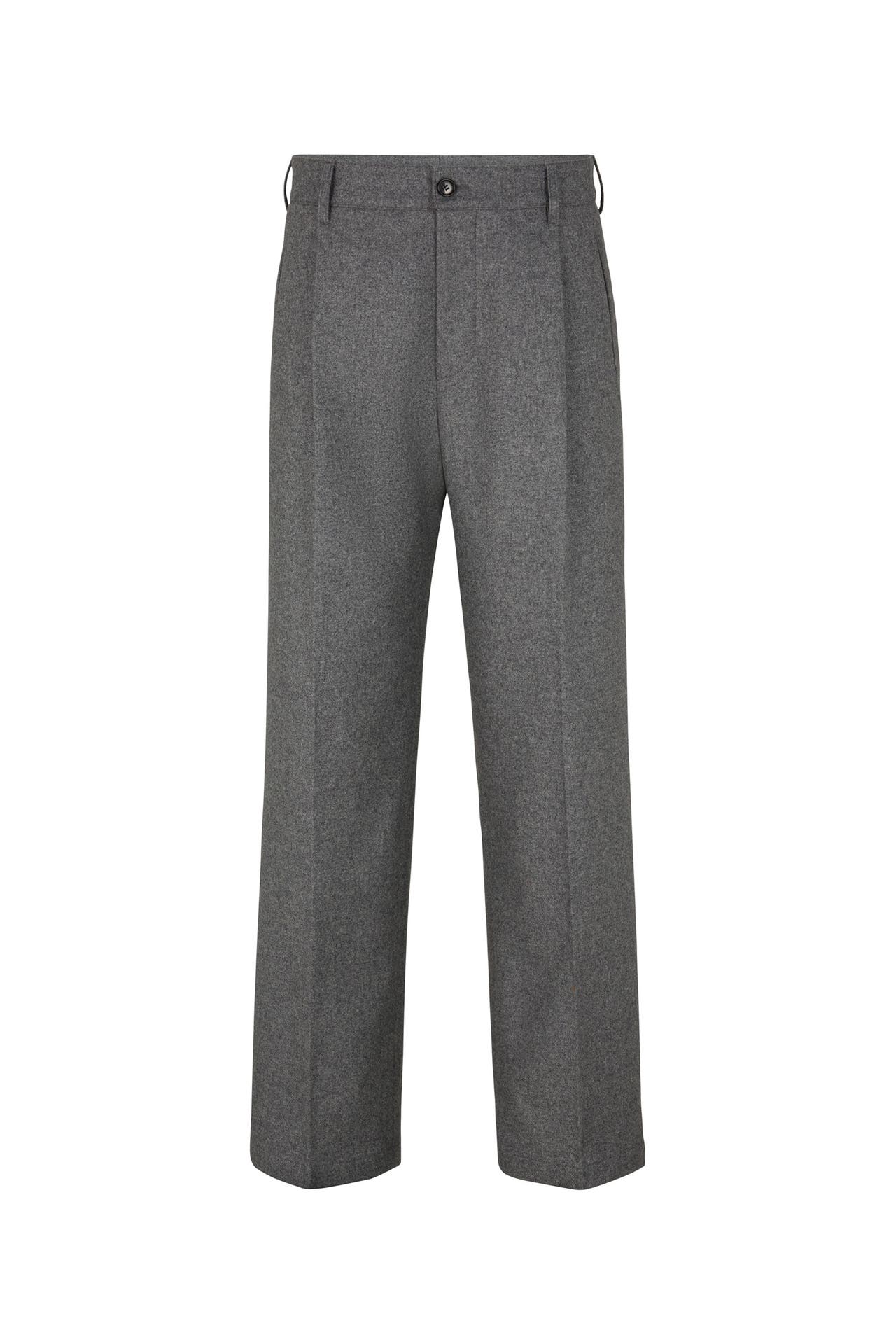 STRELLSON Business-Hose Jarod grau Wide/ Loose Fit, Bild 1