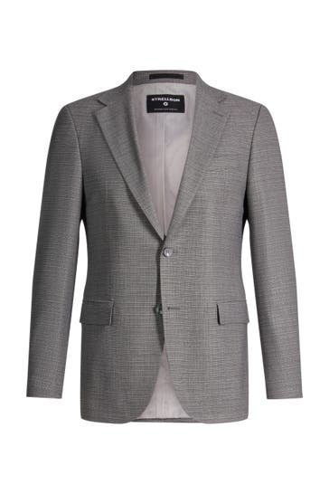 STRELLSON Business-Sakko Alzer grau Regular Fit