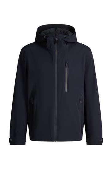 STRELLSON Übergangsjacke Flex Cross Hoody 2.0 navy