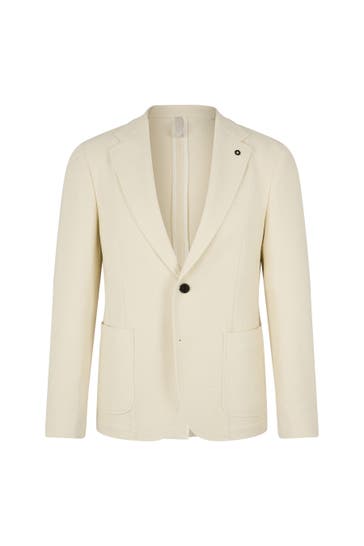 STRELLSON Casual-Sakko Adwyn creme Slim Fit