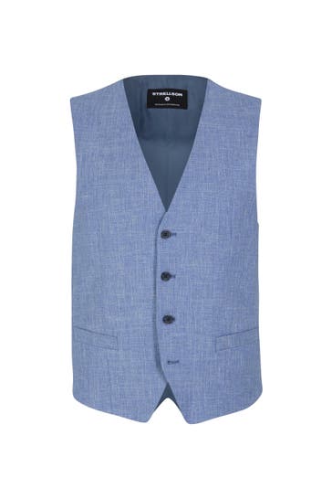STRELLSON Business-Sakko Gyl pastellblau meliert Regular Fit