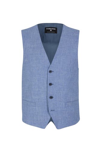 STRELLSON Business-Sakko Gyl pastellblau meliert Regular Fit