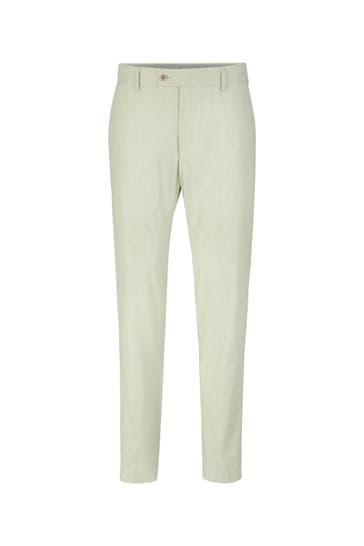 STRELLSON Business-Hose Till hellgrün Straight