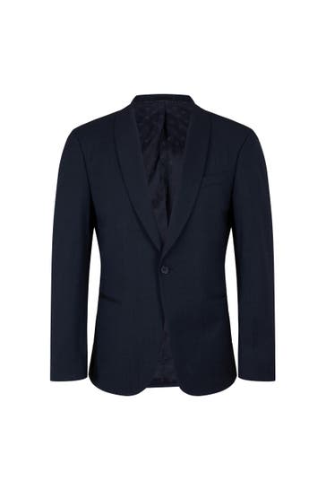 STRELLSON Business-Sakko Amur dunkelblau Slim Fit