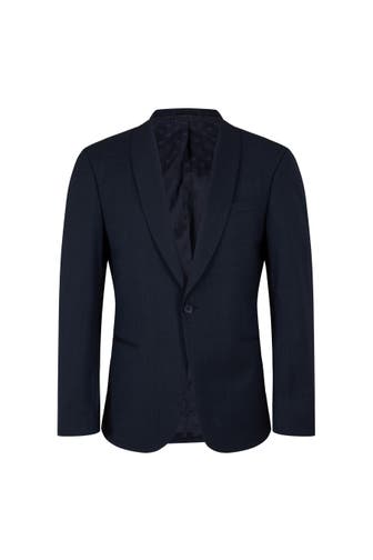 STRELLSON Business-Sakko Amur dunkelblau Slim Fit