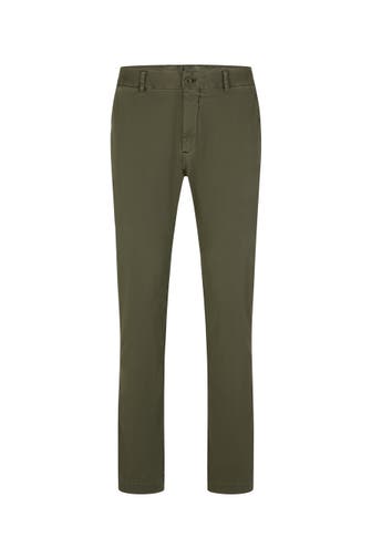 STRELLSON Chino Rypton dunkelgrün Straight