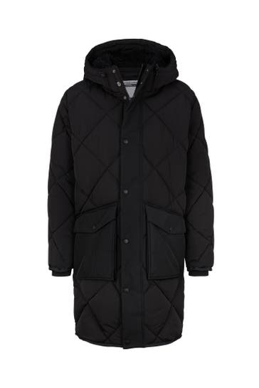 STRELLSON Steppmantel S.C. Survival schwarz