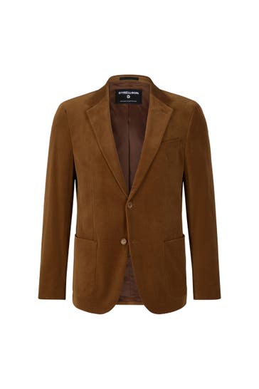 STRELLSON Business-Sakko Arndt hellbraun Slim Fit