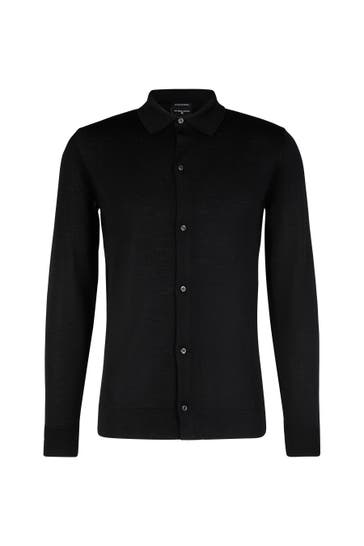 STRELLSON Strickjacke Marek schwarz