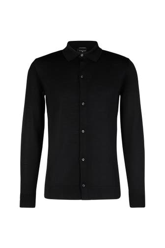 STRELLSON Strickjacke Marek schwarz