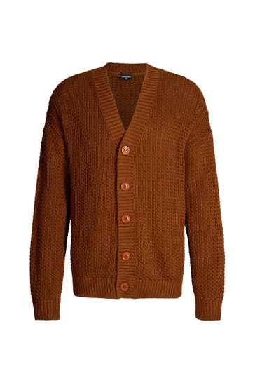 STRELLSON Strickjacke Cruz rostbraun