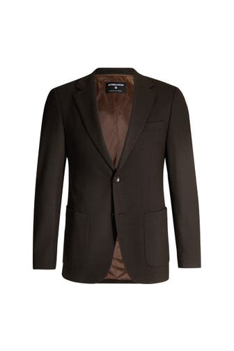 STRELLSON Business-Sakko Arndt dunkelbraun Slim Fit